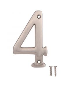 Número 4 10.16 cm (4") niquel
