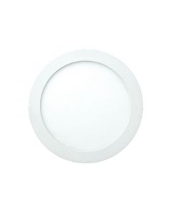 Panel LED circular empotrable 12 W luz fría