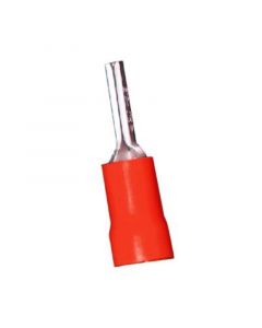 Terminal punta cable rojo (0.64 - 1.29) mm (22 - 16 AWG) 10 unidades