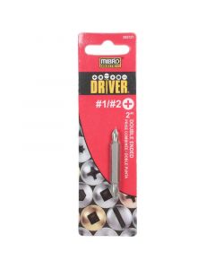 Punta doble lado 5.08 cm (2") - phillips #1 y #2