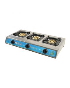 Cocina de mesa a gas 3 quemadores (9 x 71 x 36) cm susan