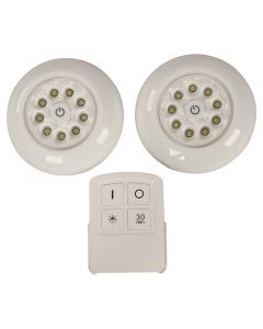 Set 2 lámparas de baterías 0.6 W 6.000 K General Lighting