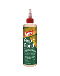 Cola amarilla para carpintería 237 mL (8 oz) Grip Bond 4