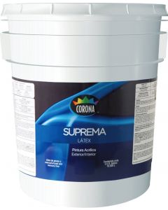 Pintura látex Suprema blanco hueso 18.93 L (5 gal) Corona