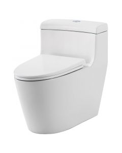 Inodoro infantil Palermo Petit Garzon una pieza blanco elongado 4.8 L American Standard