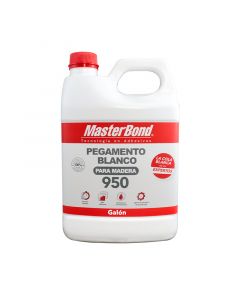 Pegamento blanco para madera 3.78 L (1 gal) MasterBond 950