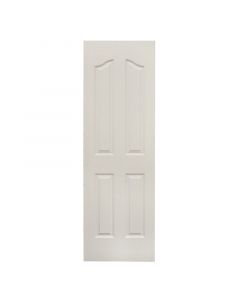 Puerta entamborada hdf carmel 75x210 cm 33 mm blanco