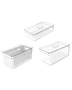 Set 8 piezas organizador de especias para gavetas 150 ml Clear Fresh OU