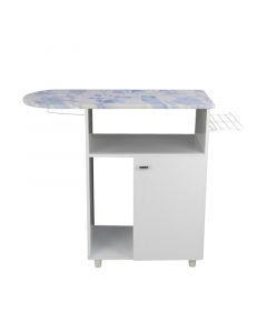 Planchador con organizador blanco 100x84.5x35.5 cm