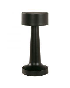 Lámpara de mesa moderna negro 1 luz led cálida 23801