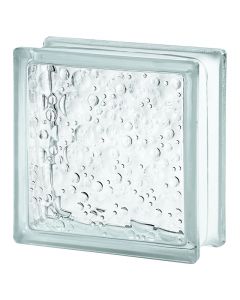 Vidrio block brillante Savona transparente (19 x 19 x 8) cm