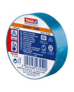 Cinta eléctrica Tesaflex 15.88 mm (5/8") 10 m azul