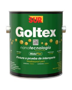 Pintura látex Goltex deep mate 1 gal SUR