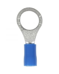 Terminal anillo azul 7.94 mm (5/16") (1.29 - 1.62) mm (16 - 14 AWG) 10 unidades