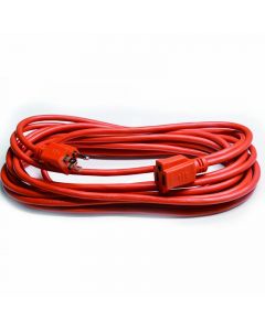 Extensión eléctrica SJTW 3 x 1.31 mm2 8 m (16 AWG) uso pesado naranja