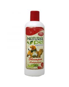 Shampoo natural pet antipulgas 16 onz