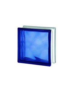 Vidrio block blue wave 19x19 cm / 1 pieza