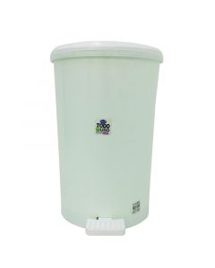 Basurero plástico 20 l pedal variedad de colores