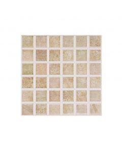 Piso de ducha  venecia beige 20x20 cm / caja contiene 1.12 m²