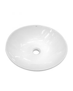 Lavamanos de sobreponer bolonia redondo blanco