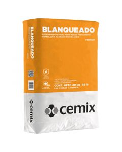 Blanqueado fino blanco saco 40 kg