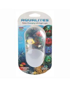 Lámpara veladora decorativa led acuario