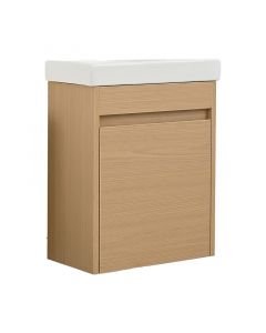 Mueble para baño mdf palermo (40 x 22 x 60) cm roble