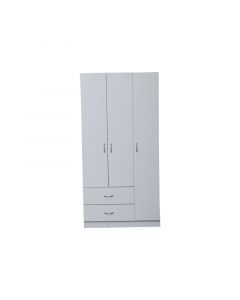 Clóset Austral melamina blanco (180 x 90 x 47) cm