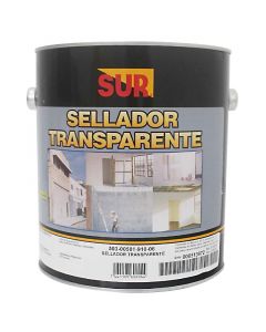 Sellador acrílico para concreto transparente 3.78 L (1 gal) SUR