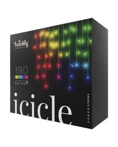 Juego luces led smart 190 leds tipo cascada 5 metros RGB twinkly