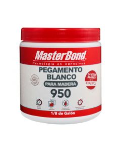 Pegamento blanco para madera 473 mL (1/8 gal) MasterBond 950
