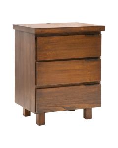 Mueble de baño de cedro (73 x 60 x 47) cm 3 gavetas