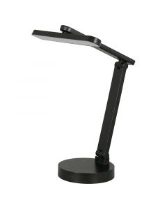 Lámpara escritorio LED negra batería recargable 24766
