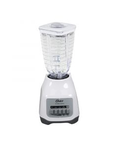 Licuadora 800 W 2 velocidades + pulso 1.5 L blanco vaso plástico Oster