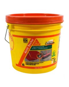 Acriltecho 4.52 kg rojo 4 años