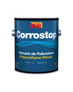 Pintura anticorrosiva base aceite Corrostop rojo mate 3.78 L (1 gal) SUR