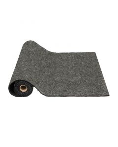Césped artificial rollo (1 x 4) m 10 mm gris oscuro