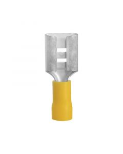 Terminal hembra amarillo (2.05 - 2.59) mm (12 - 10 AWG) 10 unidades