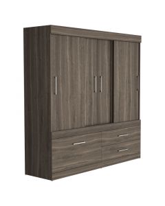 Clóset portofino melamina milán (180 x 180 x 48.8) cm