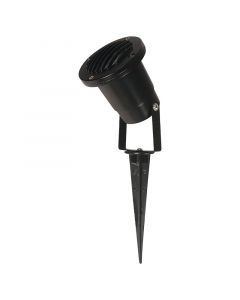 Estaca para jardín moderna negro 1 luz GU10 1730