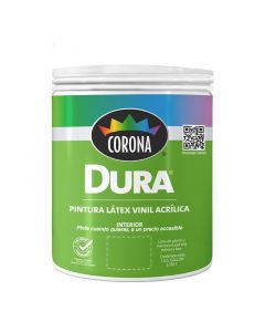 Pintura látex Dura blanco hueso 3.78 L (1 gal) Corona