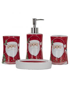 Juego de baño navideño colección Santa's Mail