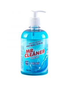 Jabón líquido antibacterial fresh 520 ml Mr. Cleaner