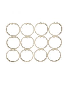 Cortina liner de vinil blanco (178 x 183) cm