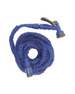 Manguera expandible (2.7 a 7.5) m con pistola de 7 patrones