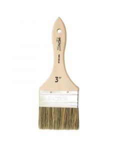 Brocha cerda natural 7.62 cm (3") mango madera nova street fighter