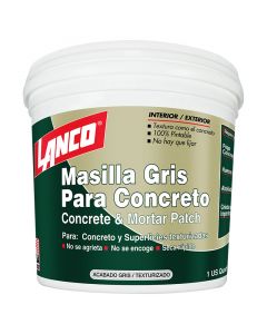 Masilla gris para concreto 946 mL (1/4 gal)