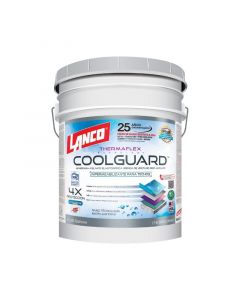 Pintura impermeabilizante para techo Coolguard rojo teja 18.93 L (5 gal) Lanco