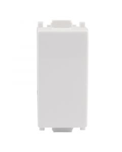 INTERRUPTOR SENCILLO 127V 16 A BLANCO ALPHA MODULAR