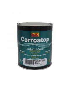 Pintura anticorrosiva Industrial Corrostop negro 946 mL (1/4 gal) SUR